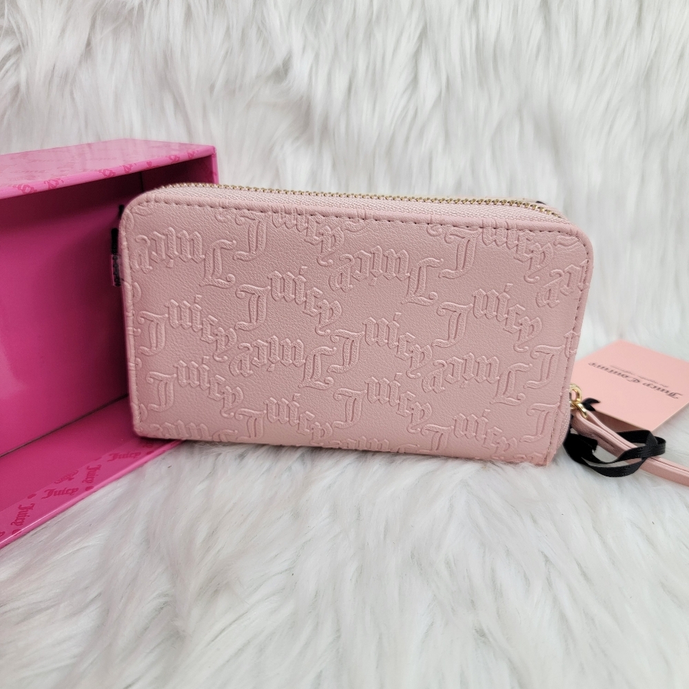 Juicy Couture Pink Diamond Multicompartment Wallet. - Picture 2 of 7